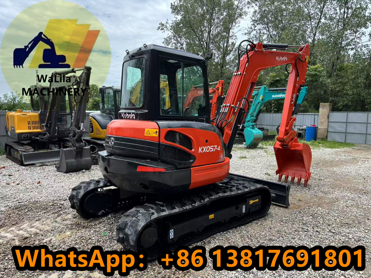 KUBOTA KX057-4 - Мини-экскаватор: фото 4 KUBOTA KX057-4 - Мини-экскаватор: фото 4