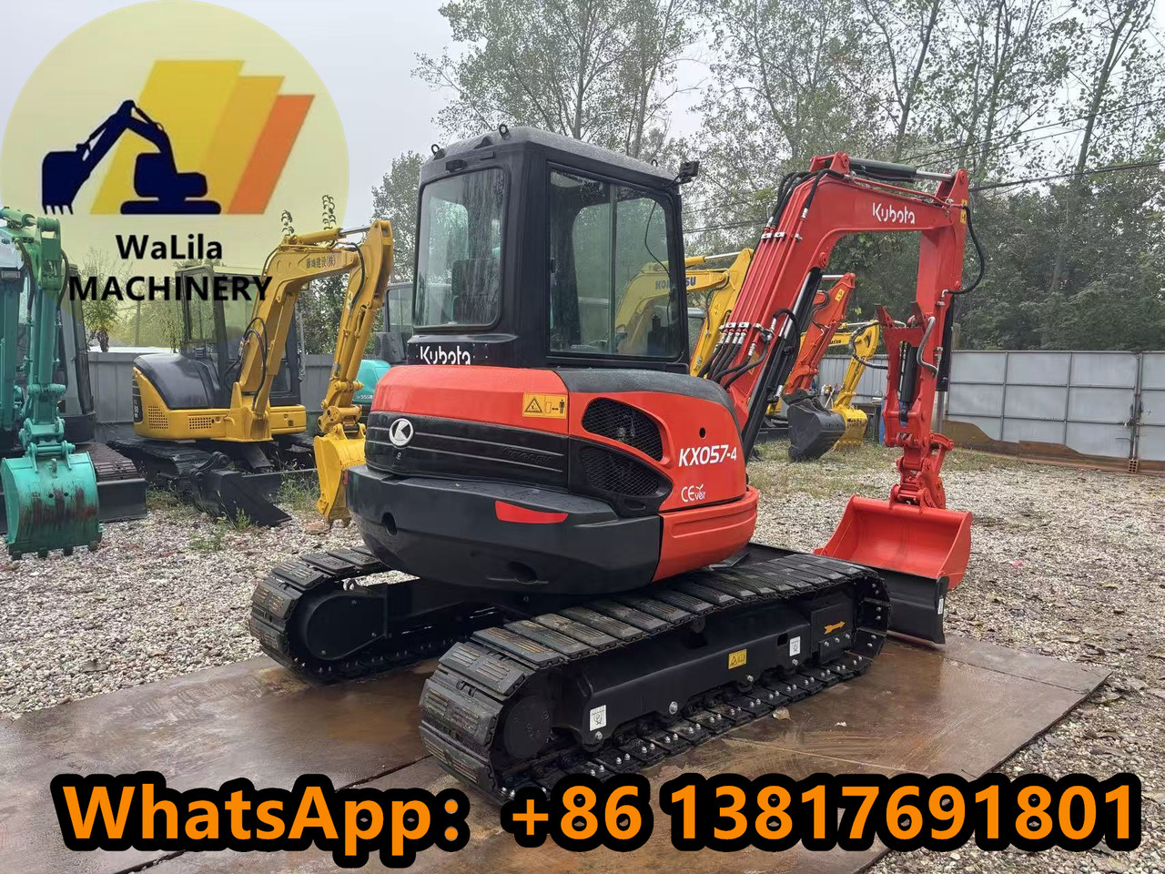 KUBOTA KX057-4 - Мини-экскаватор: фото 3 KUBOTA KX057-4 - Мини-экскаватор: фото 3