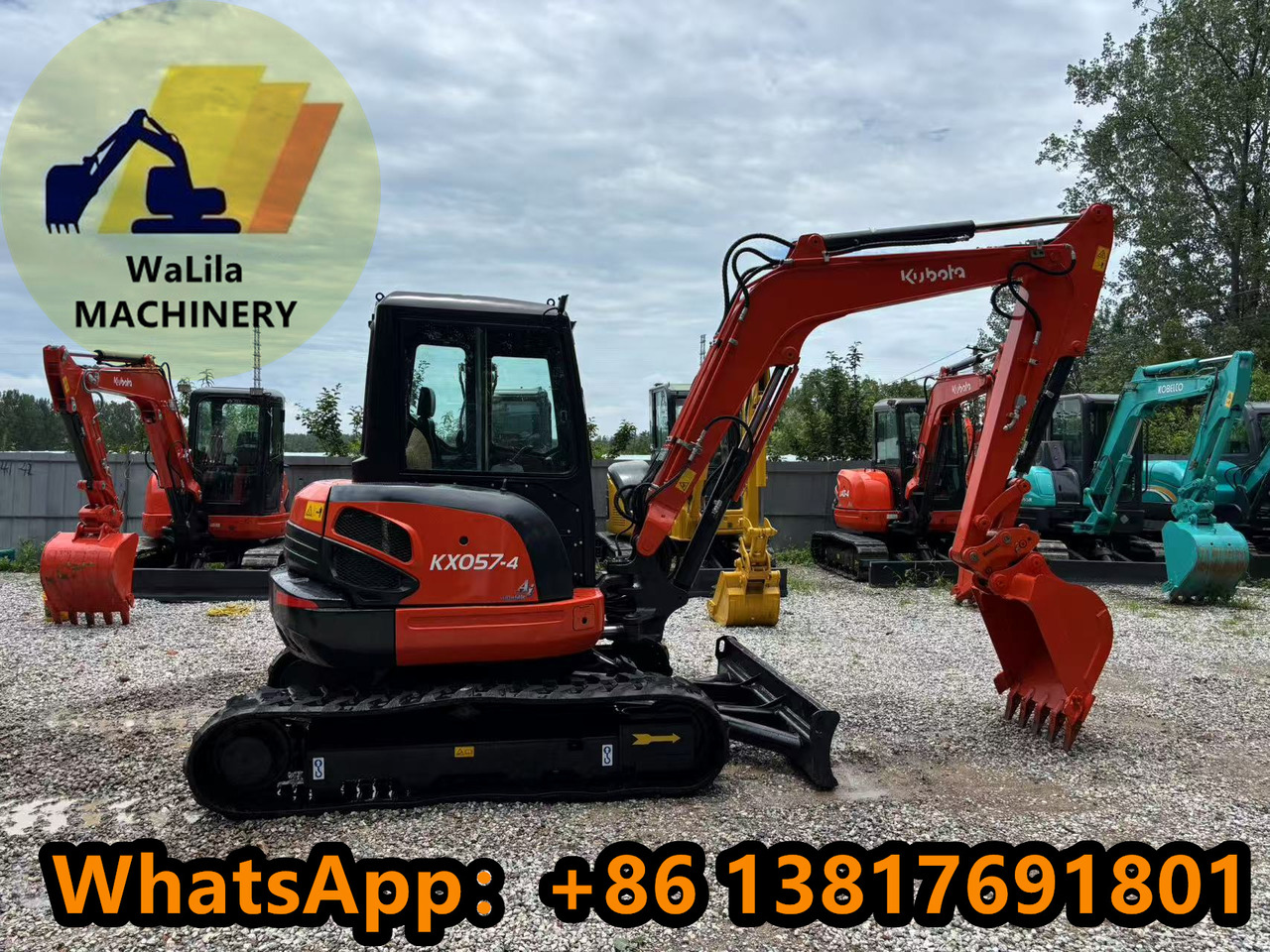 KUBOTA KX057 - Мини-экскаватор: фото 1 KUBOTA KX057 - Мини-экскаватор: фото 1