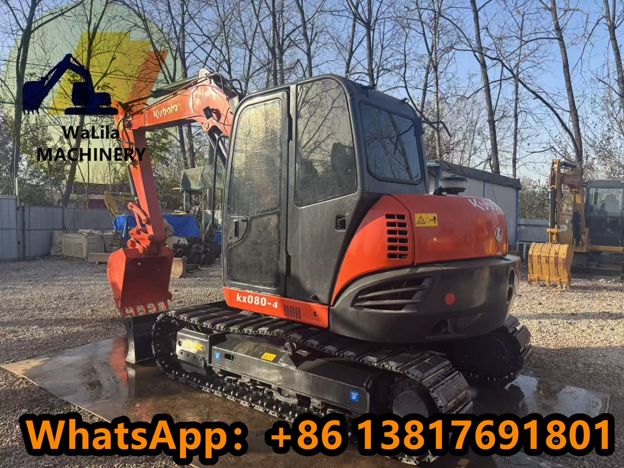 KUBOTA KX080-4 - Мини-экскаватор: фото 5 KUBOTA KX080-4 - Мини-экскаватор: фото 5