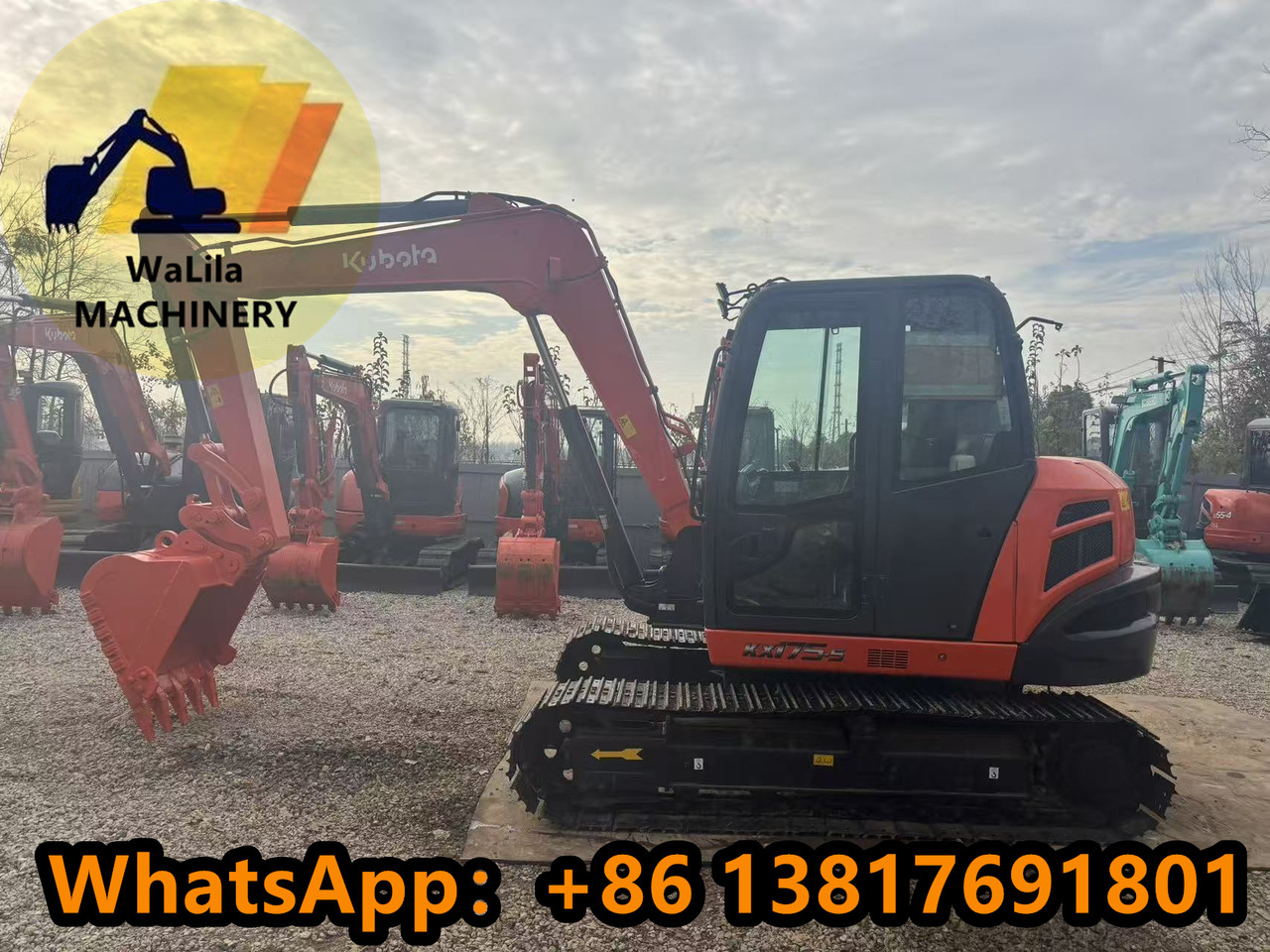 KUBOTA KX175-5 - Мини-экскаватор: фото 1 KUBOTA KX175-5 - Мини-экскаватор: фото 1