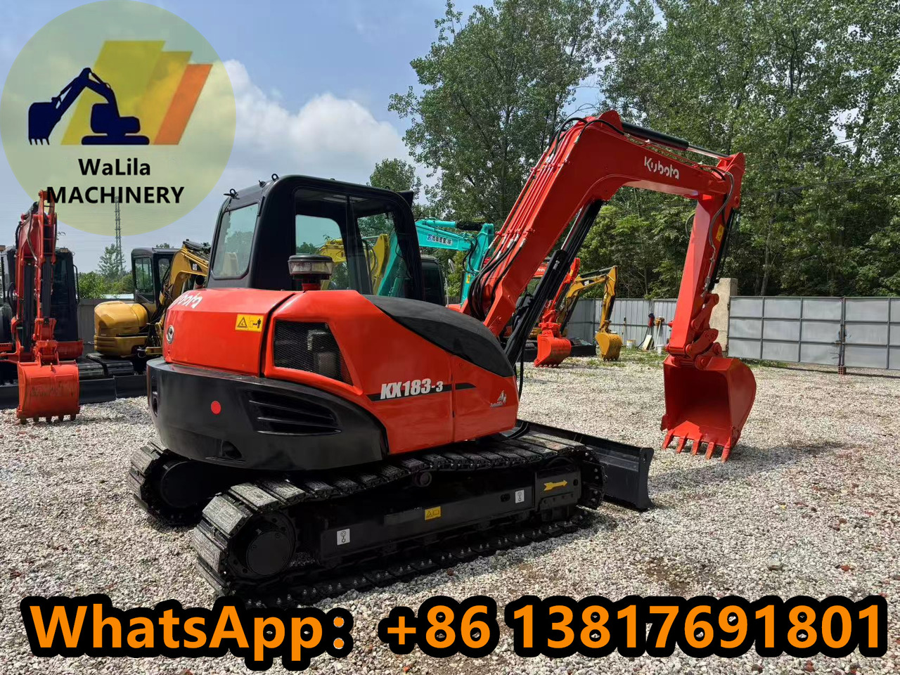 KUBOTA KX183 - Мини-экскаватор: фото 5 KUBOTA KX183 - Мини-экскаватор: фото 5