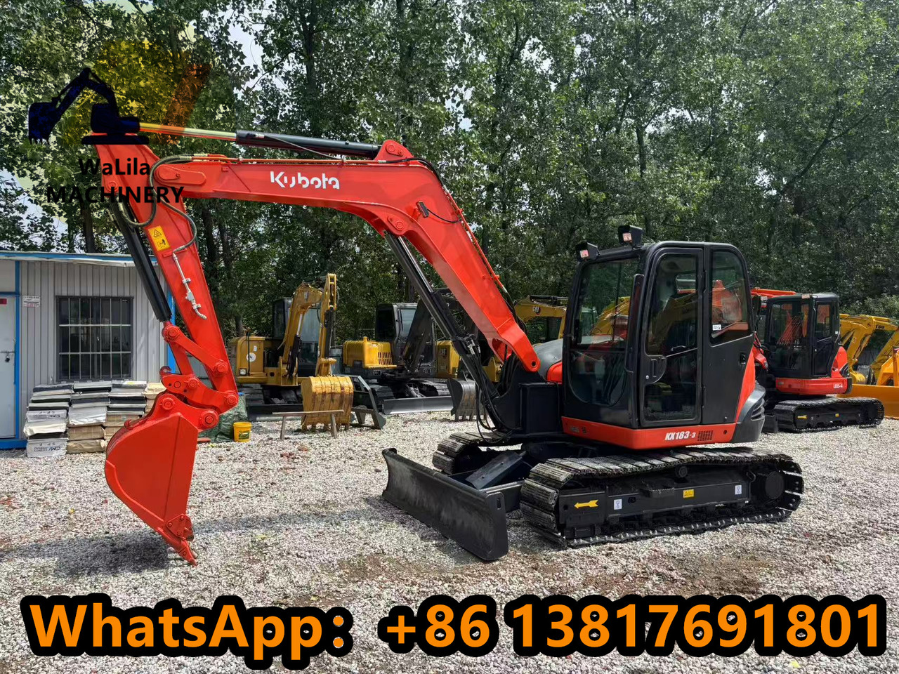 KUBOTA KX183 - Мини-экскаватор: фото 2 KUBOTA KX183 - Мини-экскаватор: фото 2