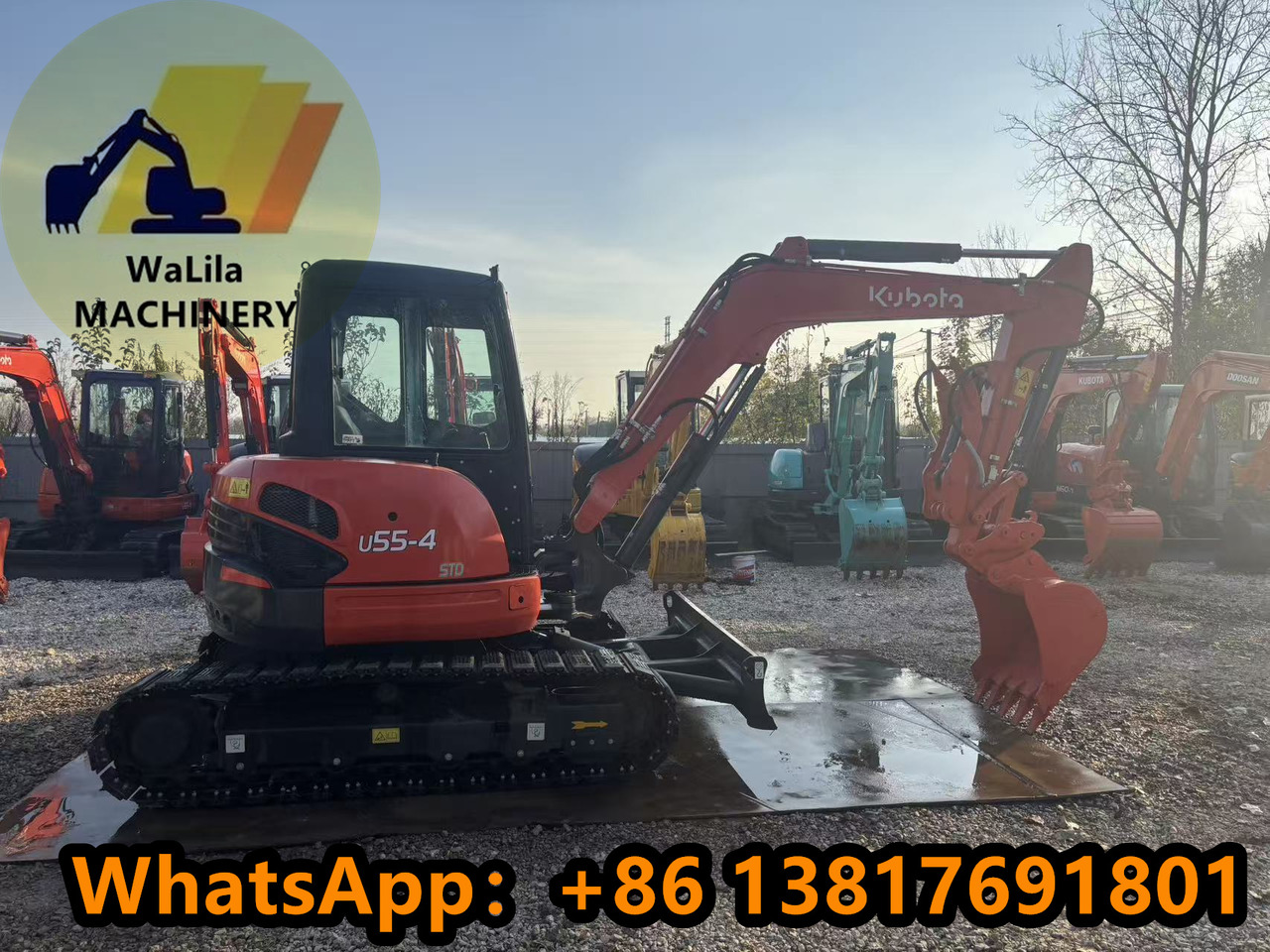 KUBOTA U55-4R - Мини-экскаватор: фото 2 KUBOTA U55-4R - Мини-экскаватор: фото 2