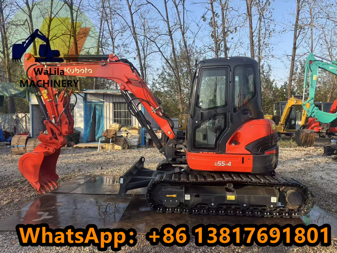 KUBOTA U55-4R - Мини-экскаватор: фото 1 KUBOTA U55-4R - Мини-экскаватор: фото 1