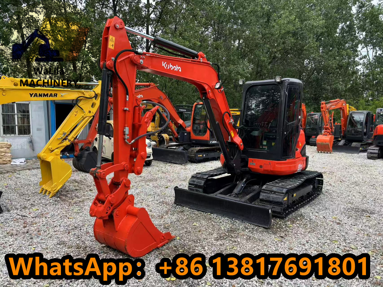 KUBOTA U55 - Мини-экскаватор: фото 3 KUBOTA U55 - Мини-экскаватор: фото 3