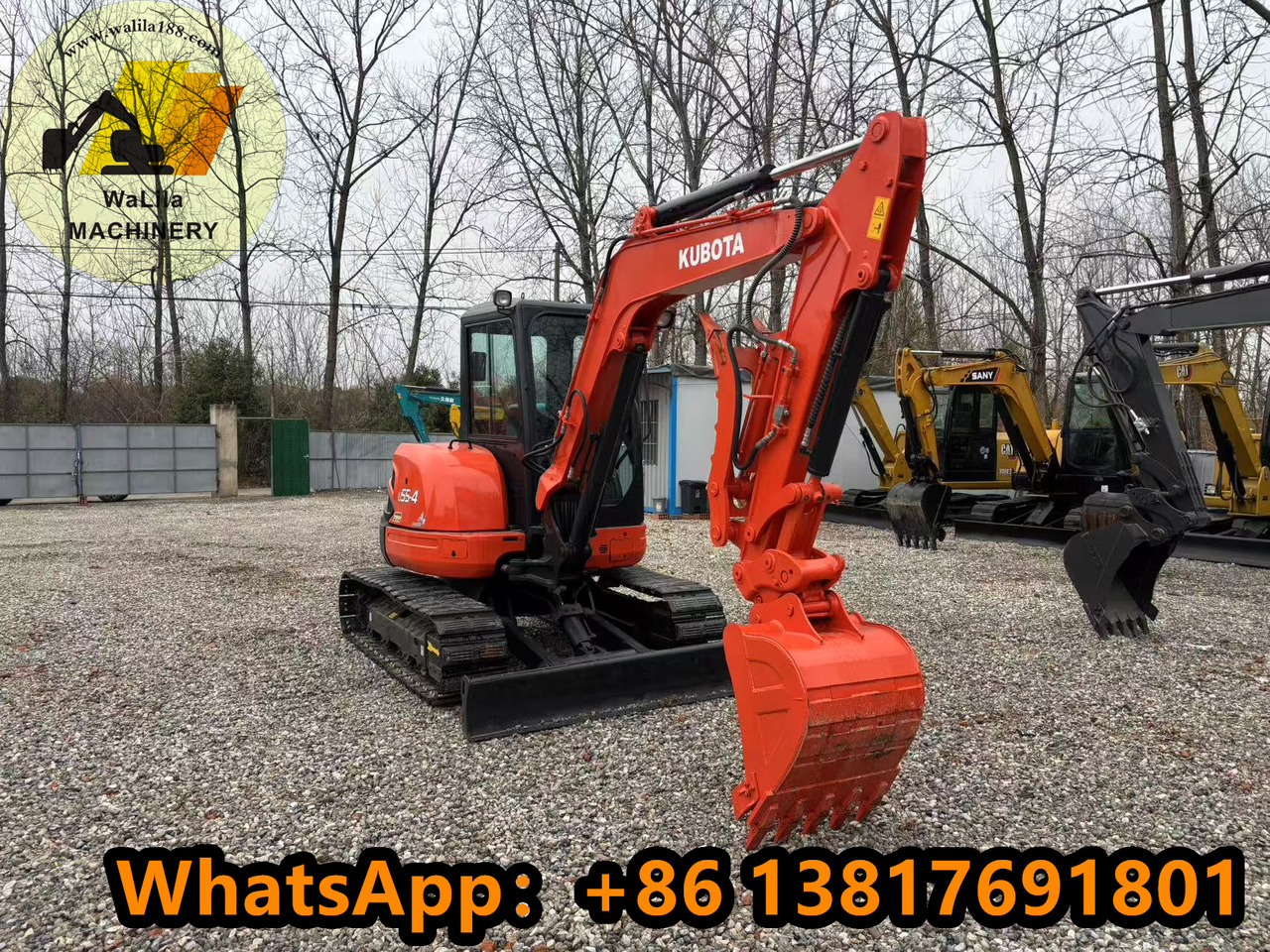 Мини-экскаватор KUBOTA U55: фото 9 Мини-экскаватор KUBOTA U55: фото 9