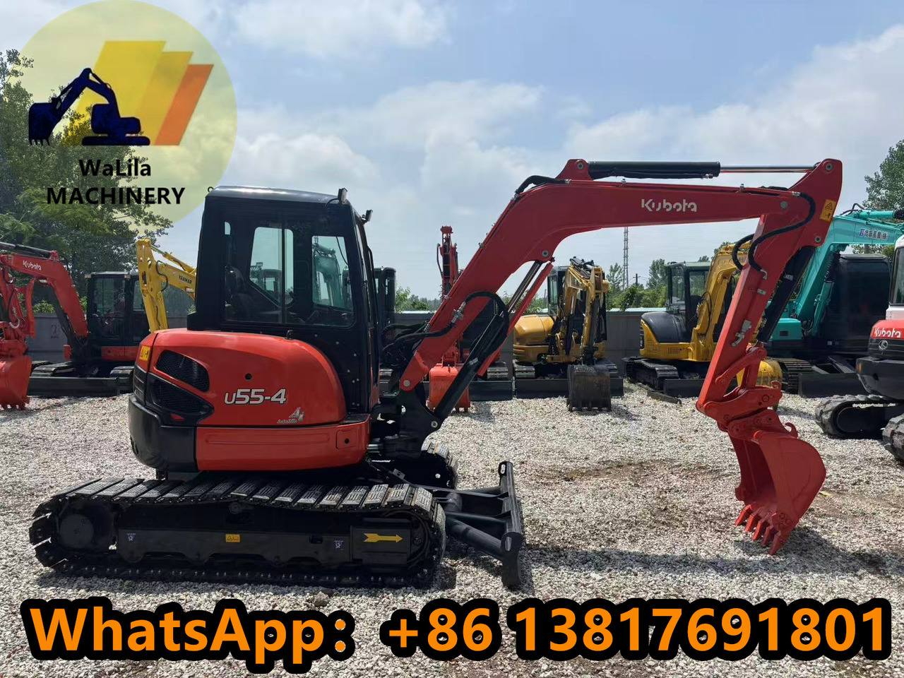 KUBOTA U55 - Мини-экскаватор: фото 1 KUBOTA U55 - Мини-экскаватор: фото 1