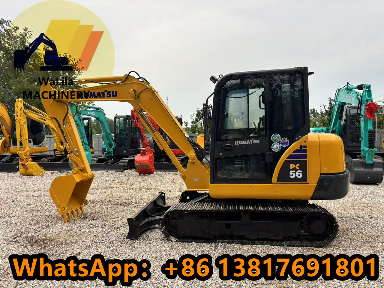 Komatsu PC 56-7 PC56-7 - Мини-экскаватор: фото 1 Komatsu PC 56-7 PC56-7 - Мини-экскаватор: фото 1