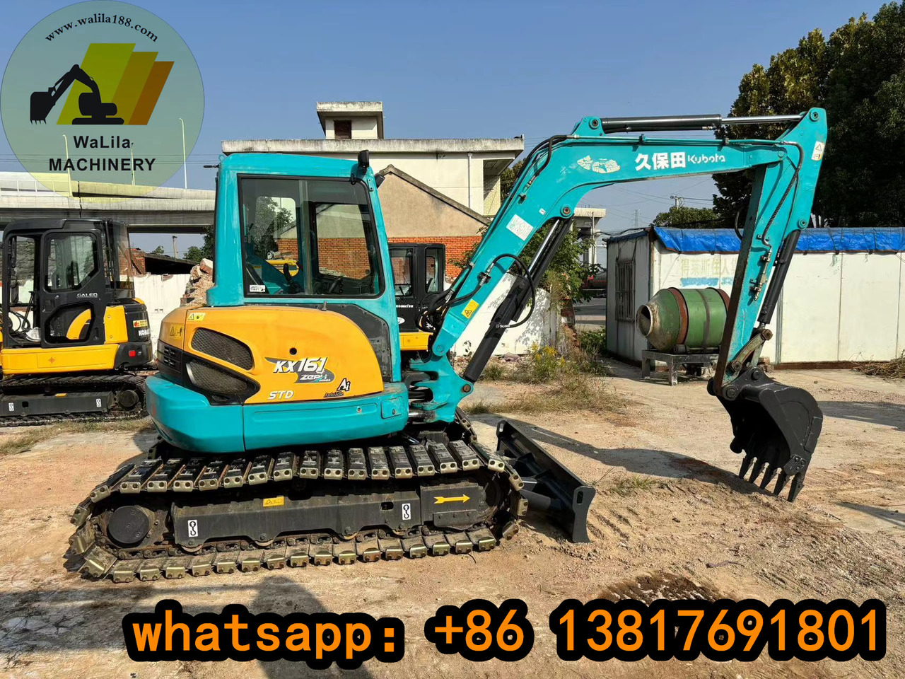 Kubota KX 161 KX161 KX155 KX163 - Мини-экскаватор: фото 1 Kubota KX 161 KX161 KX155 KX163 - Мини-экскаватор: фото 1