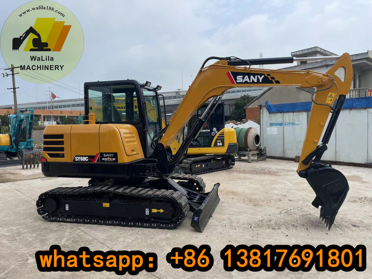 SANY SANY60C - Мини-экскаватор: фото 1 SANY SANY60C - Мини-экскаватор: фото 1