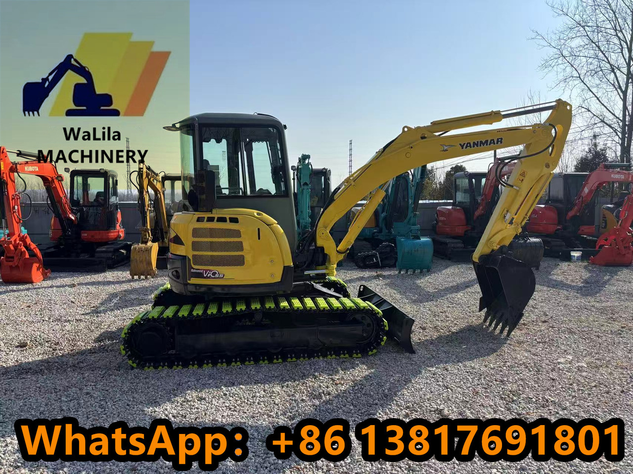 Yanmar Vio 55 Vio55 - Мини-экскаватор: фото 4 Yanmar Vio 55 Vio55 - Мини-экскаватор: фото 4