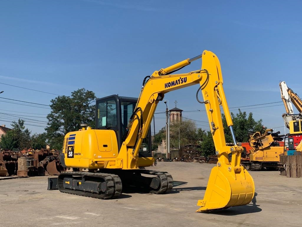 Komatsu PC58-8 - Мини-экскаватор: фото 4 Komatsu PC58-8 - Мини-экскаватор: фото 4