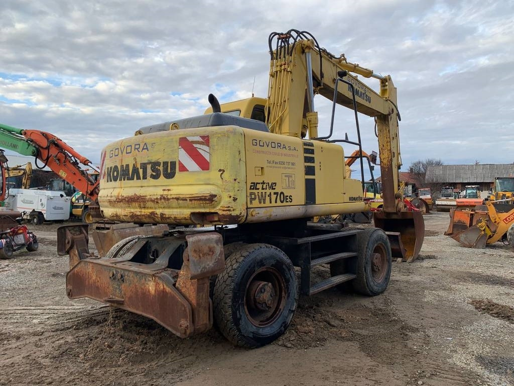 Komatsu PW 170 ES - Колёсный экскаватор: фото 4 Komatsu PW 170 ES - Колёсный экскаватор: фото 4