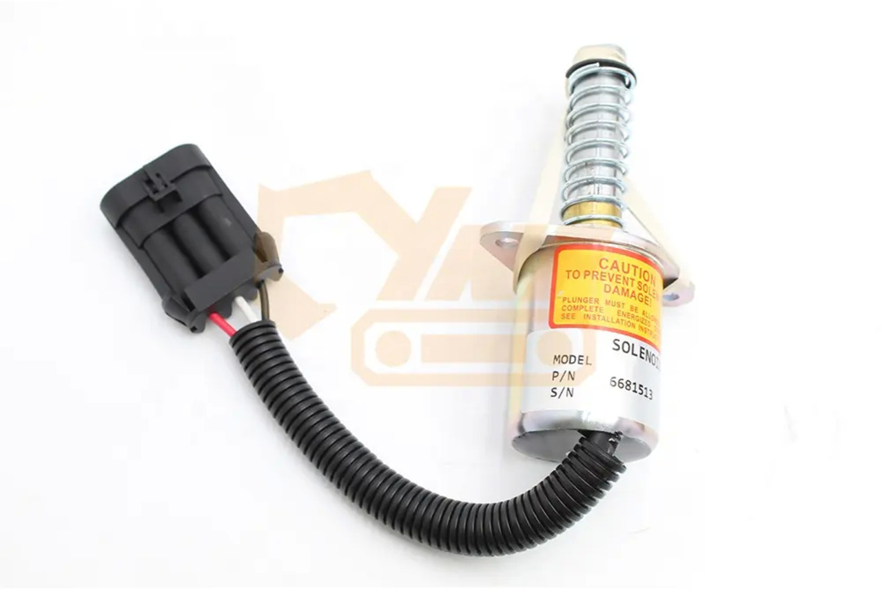 12V Shutoff Solenoid Valve 6690563 7136559 6681512 for Bobcat S70 S100 S130 S150 S160 S175 S185 S205 S220 S250 Loader Parts - Электрическая система: фото 5 12V Shutoff Solenoid Valve 6690563 7136559 6681512 for Bobcat S70 S100 S130 S150 S160 S175 S185 S205 S220 S250 Loader Parts - Электрическая система: фото 5