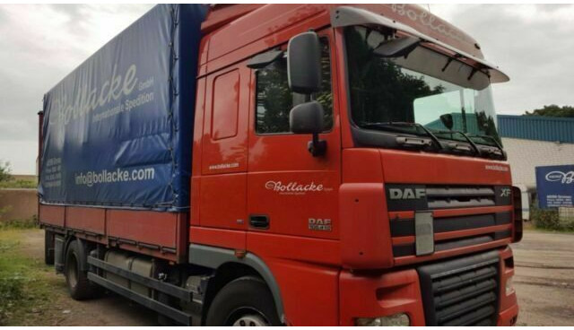 DAF 105-410 XF Plane Spriegel German Truck - Тентованный грузовик: фото 3 DAF 105-410 XF Plane Spriegel German Truck - Тентованный грузовик: фото 3