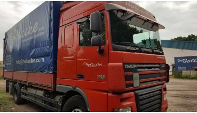 DAF 105-410 XF Plane Spriegel German Truck - Тентованный грузовик: фото 2 DAF 105-410 XF Plane Spriegel German Truck - Тентованный грузовик: фото 2