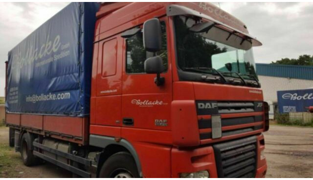 DAF 105-410Spacs Cap G.Haus/Hoch German TrucRetarder - Тентованный грузовик: фото 1 DAF 105-410Spacs Cap G.Haus/Hoch German TrucRetarder - Тентованный грузовик: фото 1