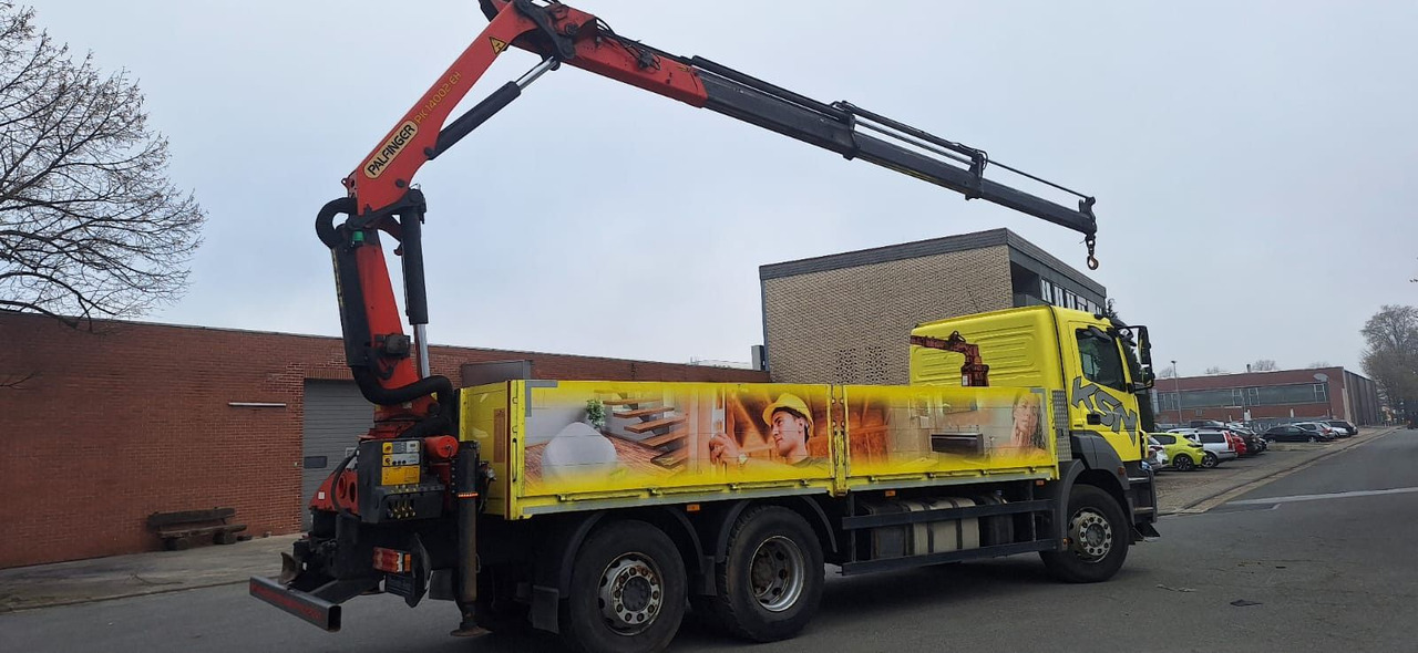 Mercedes-Benz 2636 Axor 3-Achser 6x2 mit Kran PK14002+Funk - Грузовик бортовой/ Платформа, Автоманипулятор: фото 3 Mercedes-Benz 2636 Axor 3-Achser 6x2 mit Kran PK14002+Funk - Грузовик бортовой/ Платформа, Автоманипулятор: фото 3
