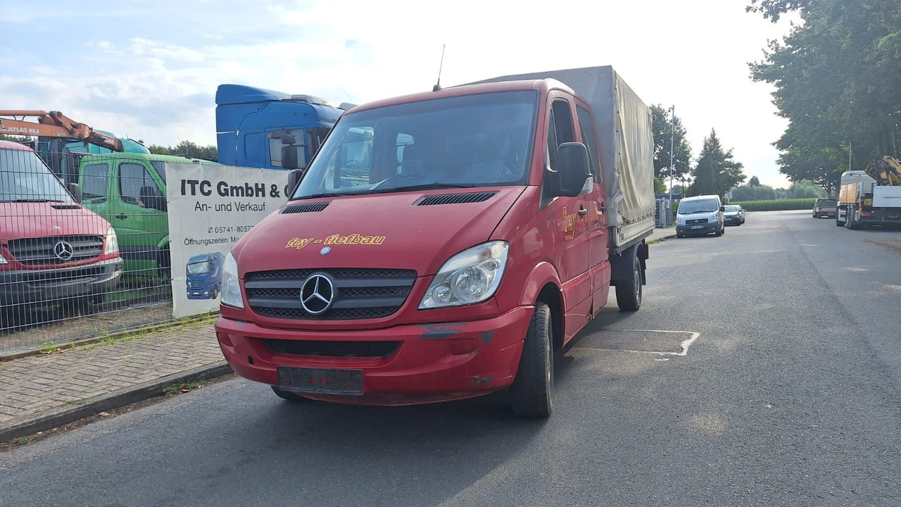 Mercedes-Benz 319 Doka - Тентованный фургон, Грузопассажирский фургон: фото 1 Mercedes-Benz 319 Doka - Тентованный фургон, Грузопассажирский фургон: фото 1