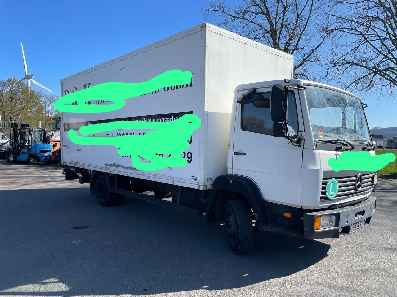 Mercedes-Benz 811 Koffer Blatt/Blatt Gefedert - Фургон с закрытым кузовом: фото 2 Mercedes-Benz 811 Koffer Blatt/Blatt Gefedert - Фургон с закрытым кузовом: фото 2