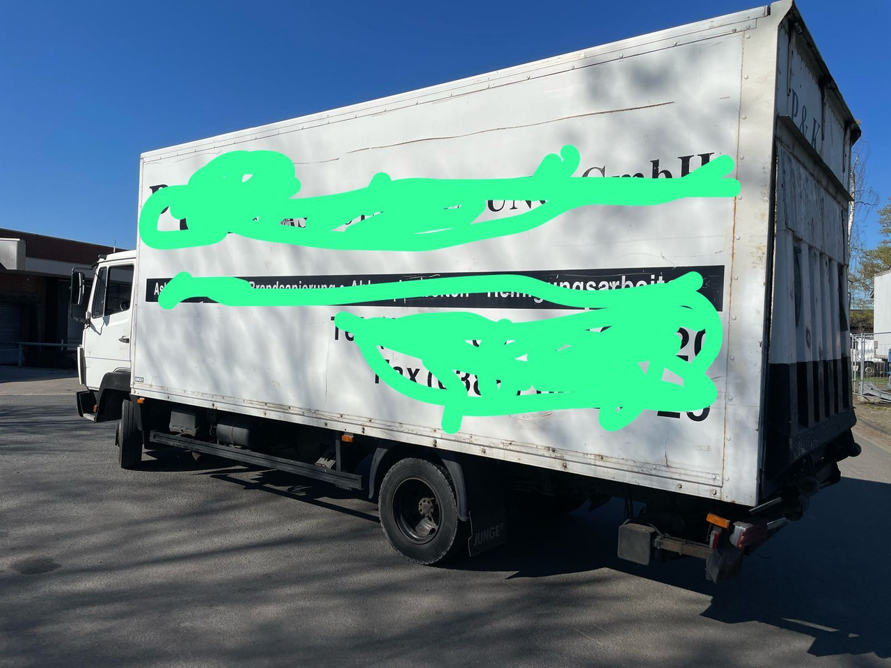 Mercedes-Benz 811 Koffer Blatt/Blatt Gefedert - Фургон с закрытым кузовом: фото 5 Mercedes-Benz 811 Koffer Blatt/Blatt Gefedert - Фургон с закрытым кузовом: фото 5