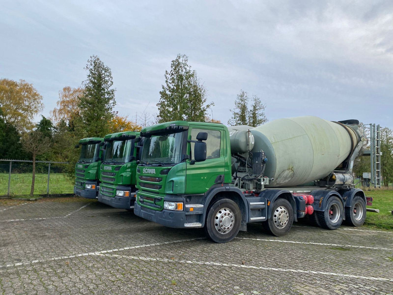 Scania 2x P360 Betonmischer 8x4 Blatt/Blatt E6 2 stück - Автобетоносмеситель: фото 4 Scania 2x P360 Betonmischer 8x4 Blatt/Blatt E6 2 stück - Автобетоносмеситель: фото 4
