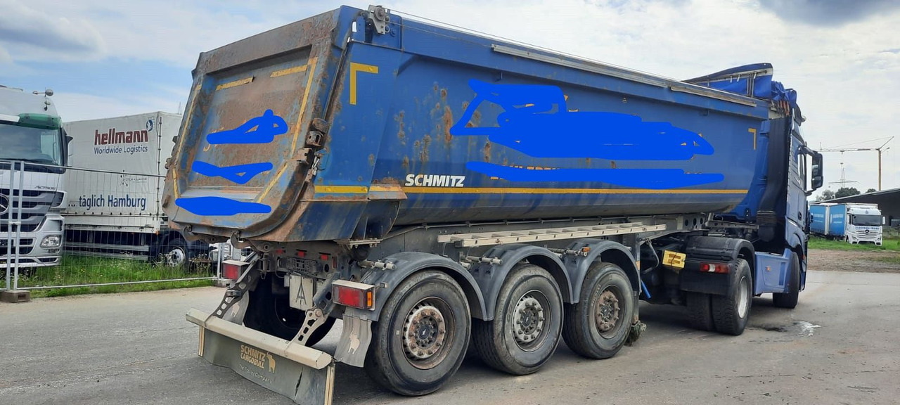 Schmitz Cargobull SKI24 Kipper 3 Achser - Самосвальный полуприцеп: фото 1 Schmitz Cargobull SKI24 Kipper 3 Achser - Самосвальный полуприцеп: фото 1
