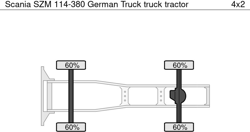 Scania SZM 114-380 German Truck - Тягач: фото 5 Scania SZM 114-380 German Truck - Тягач: фото 5