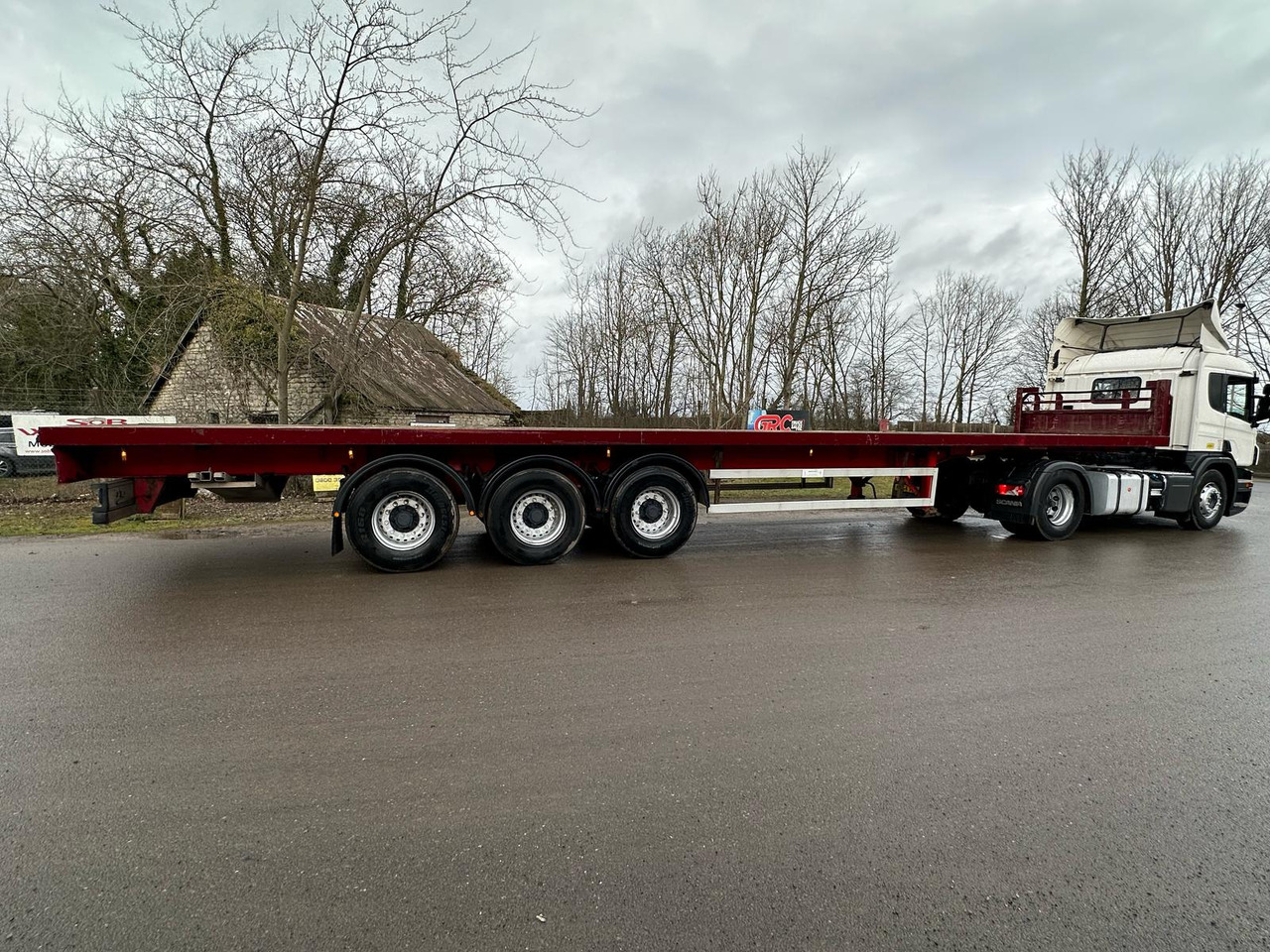 2007 Montracon Flatbed Trailer - Полуприцеп бортовой/ Платформа: фото 5 2007 Montracon Flatbed Trailer - Полуприцеп бортовой/ Платформа: фото 5