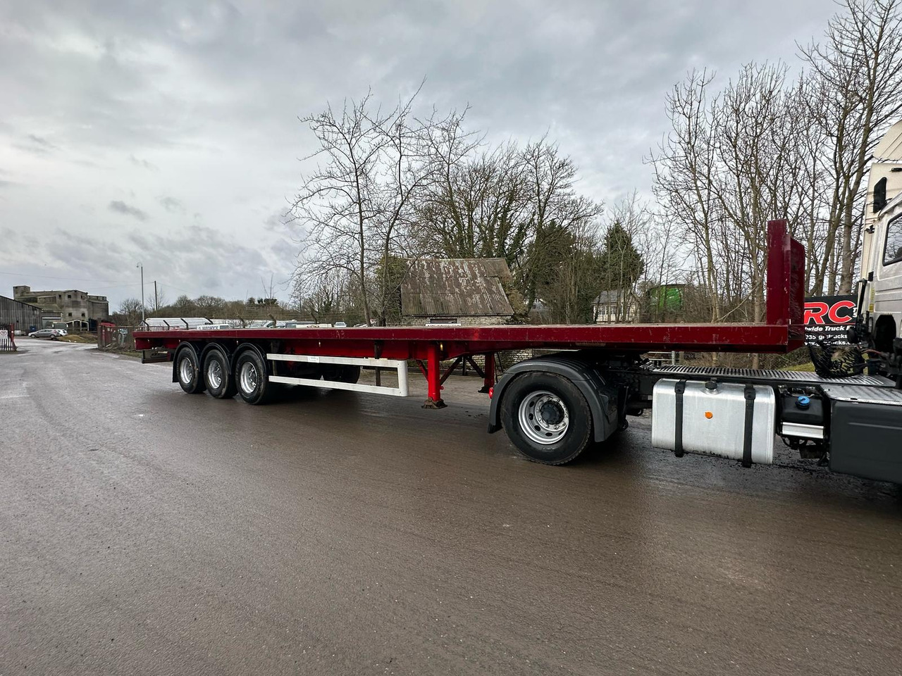 2007 Montracon Flatbed Trailer - Полуприцеп бортовой/ Платформа: фото 4 2007 Montracon Flatbed Trailer - Полуприцеп бортовой/ Платформа: фото 4