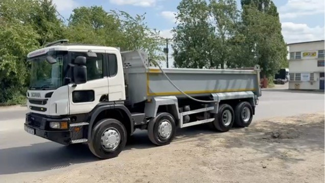 Самосвал 2014 Scania P410 Tipper Truck: фото 11