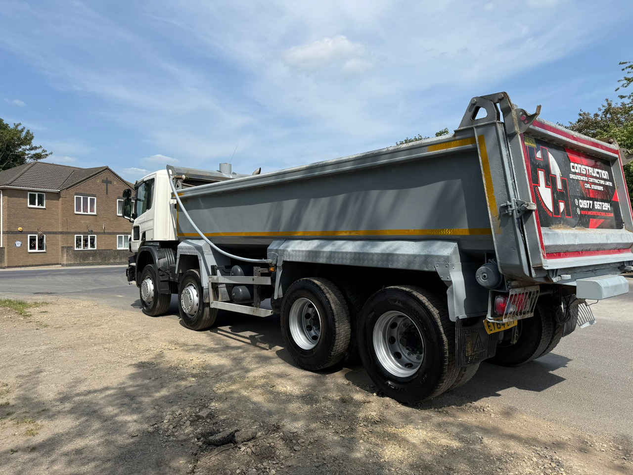 Самосвал 2014 Scania P410 Tipper Truck: фото 25