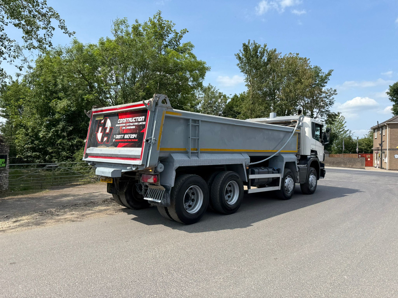Самосвал 2014 Scania P410 Tipper Truck: фото 29
