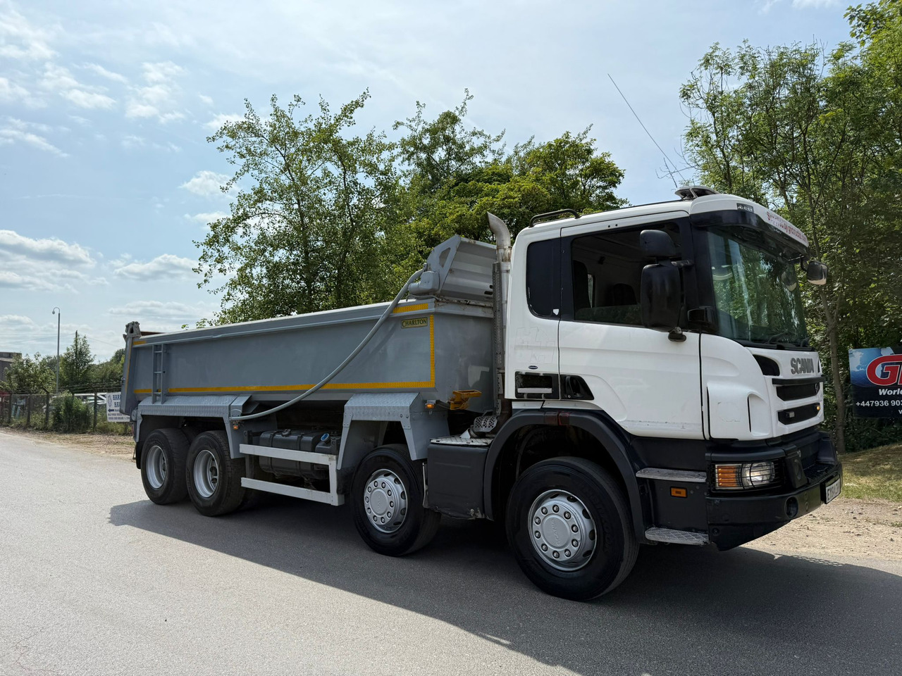 Самосвал 2014 Scania P410 Tipper Truck: фото 9