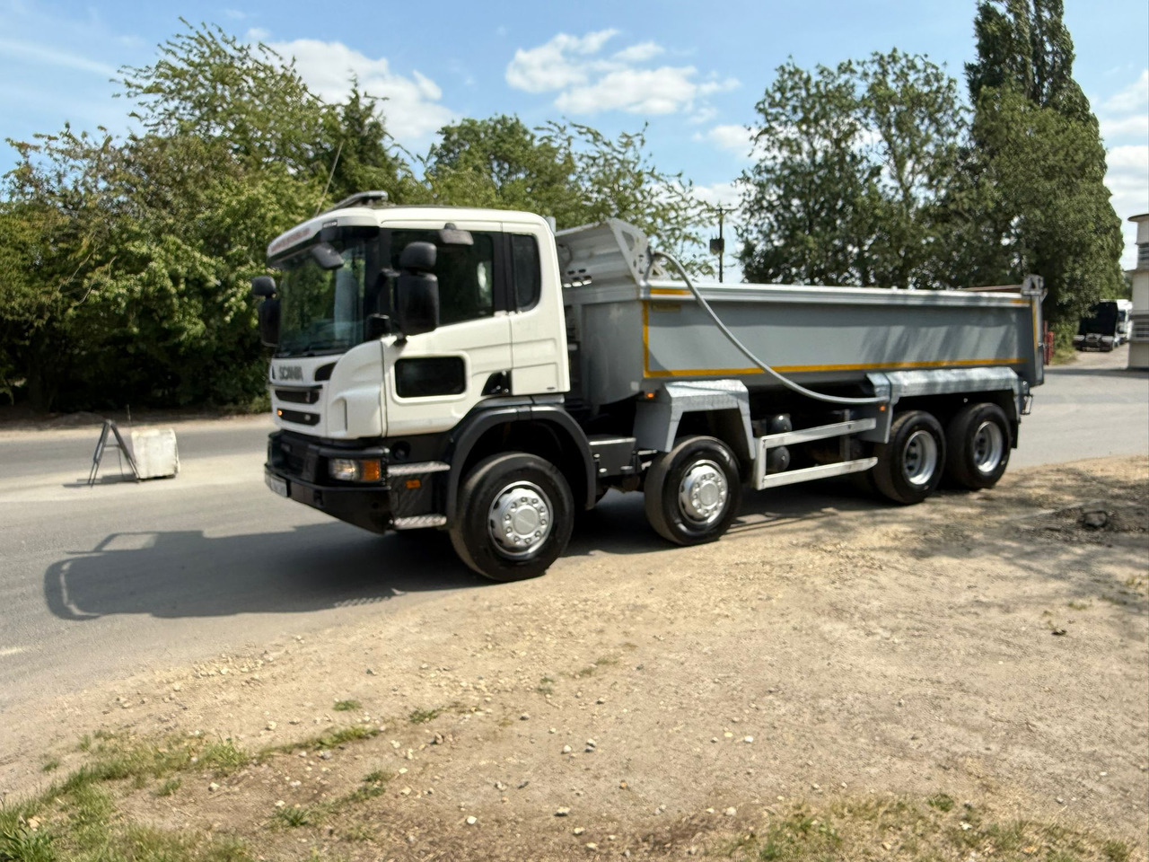 Самосвал 2014 Scania P410 Tipper Truck: фото 15