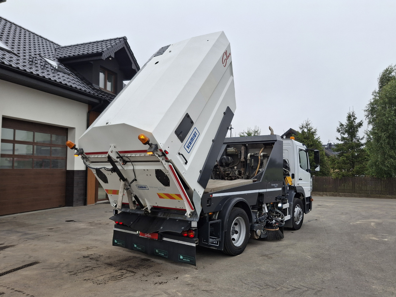 Подметально-уборочная машина MERCEDES-BENZ Atego 1523 Zamiatarka Kehrmaschine Schmidt Street King 660 Euro 6 PM10 2 Motoren Szczotki L/R 2016r: фото 20