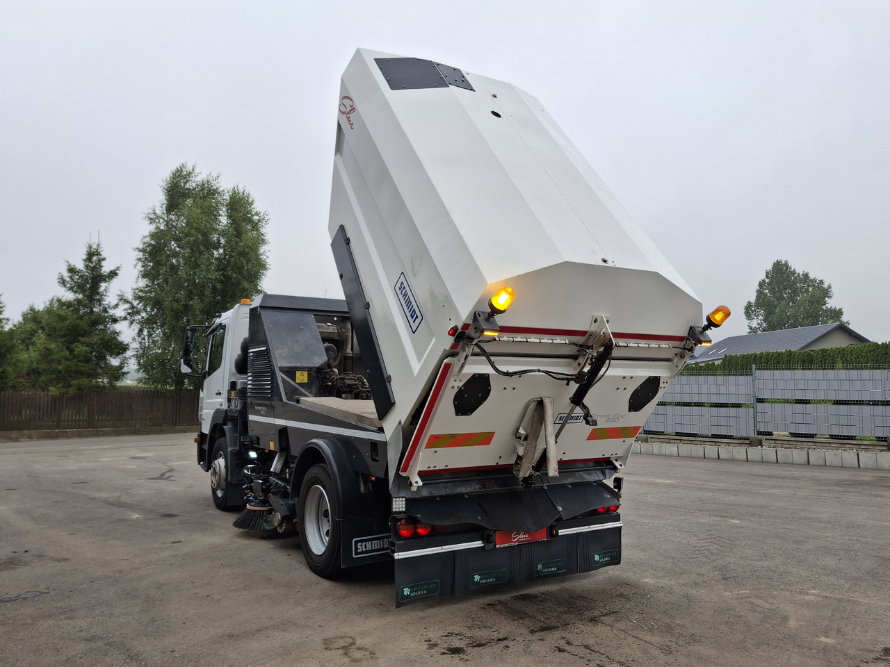 Подметально-уборочная машина MERCEDES-BENZ Atego 1523 Zamiatarka Kehrmaschine Schmidt Street King 660 Euro 6 PM10 2 Motoren Szczotki L/R 2016r: фото 19