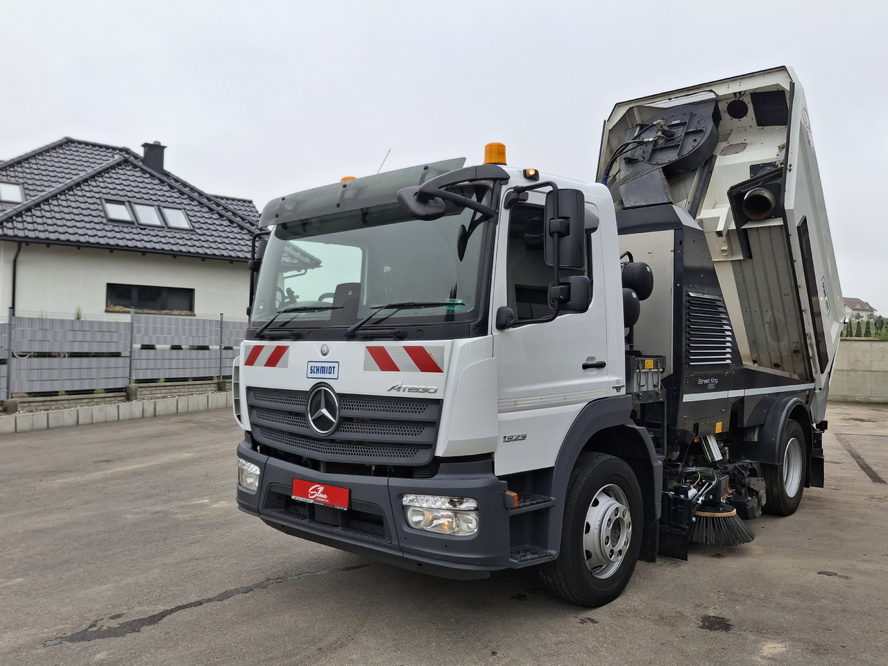 Подметально-уборочная машина MERCEDES-BENZ Atego 1523 Zamiatarka Kehrmaschine Schmidt Street King 660 Euro 6 PM10 2 Motoren Szczotki L/R 2016r: фото 18