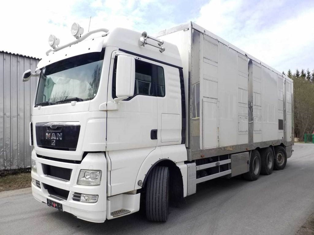 MAN TGX 35.540 8X4 TRIDEM ANIMAL  - Грузовик для перевозки животных: фото 1 MAN TGX 35.540 8X4 TRIDEM ANIMAL  - Грузовик для перевозки животных: фото 1