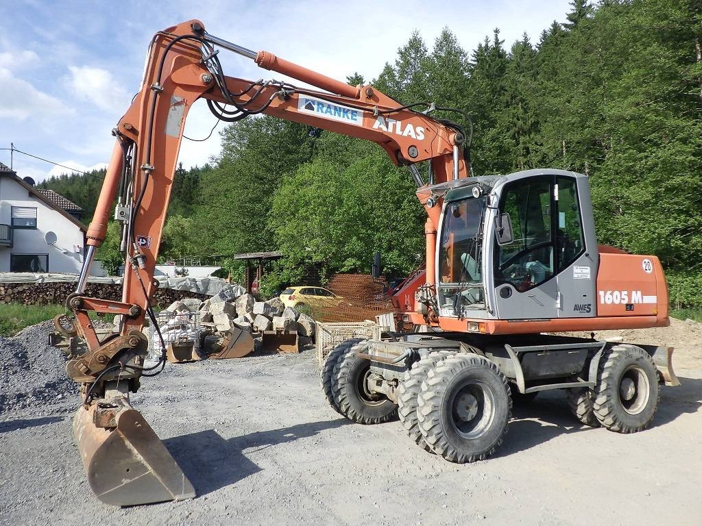Atlas 1605 M - Колёсный экскаватор: фото 1 Atlas 1605 M - Колёсный экскаватор: фото 1