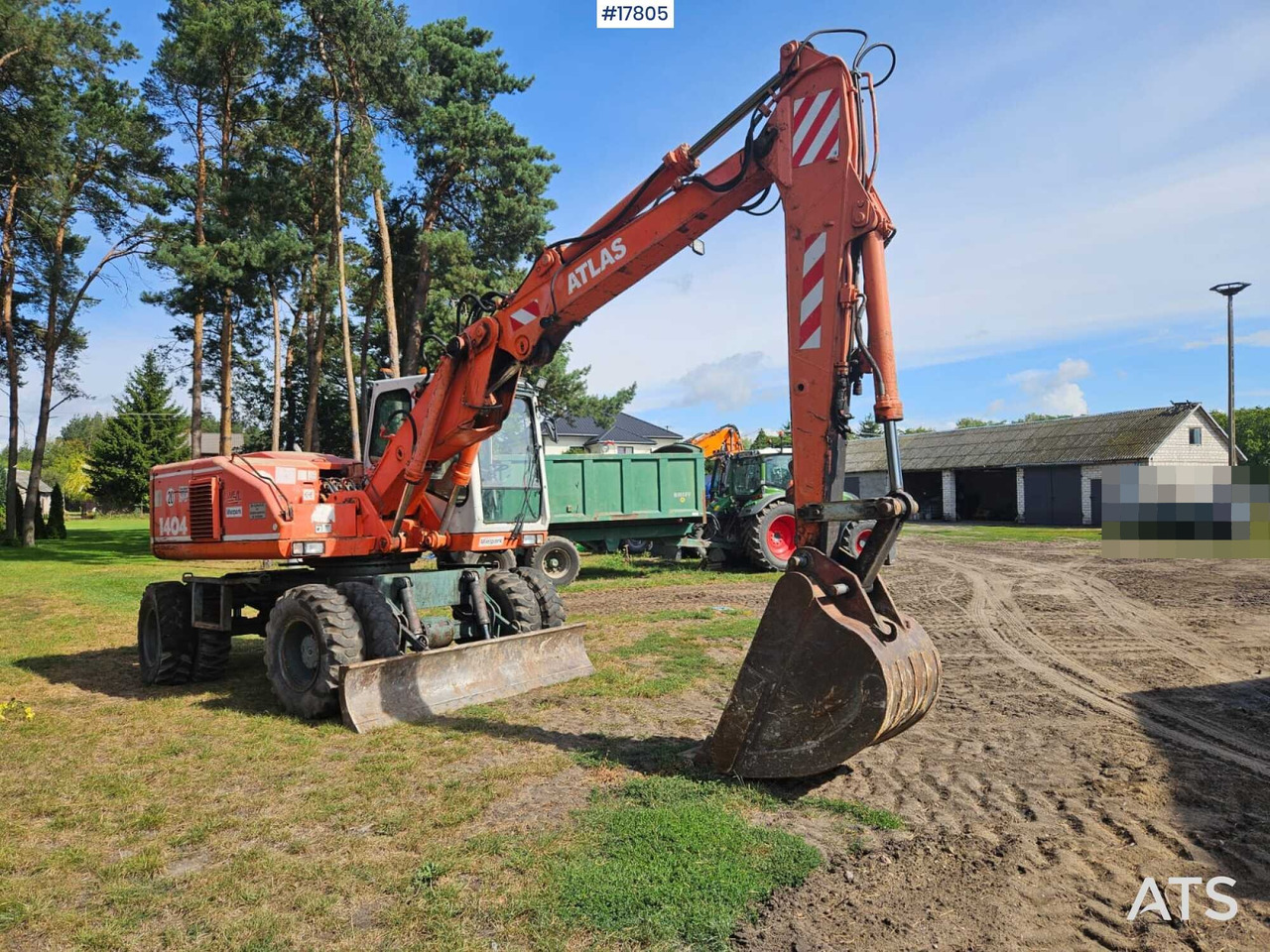 1995 Atlas 1404 - Колёсный экскаватор: фото 2 1995 Atlas 1404 - Колёсный экскаватор: фото 2