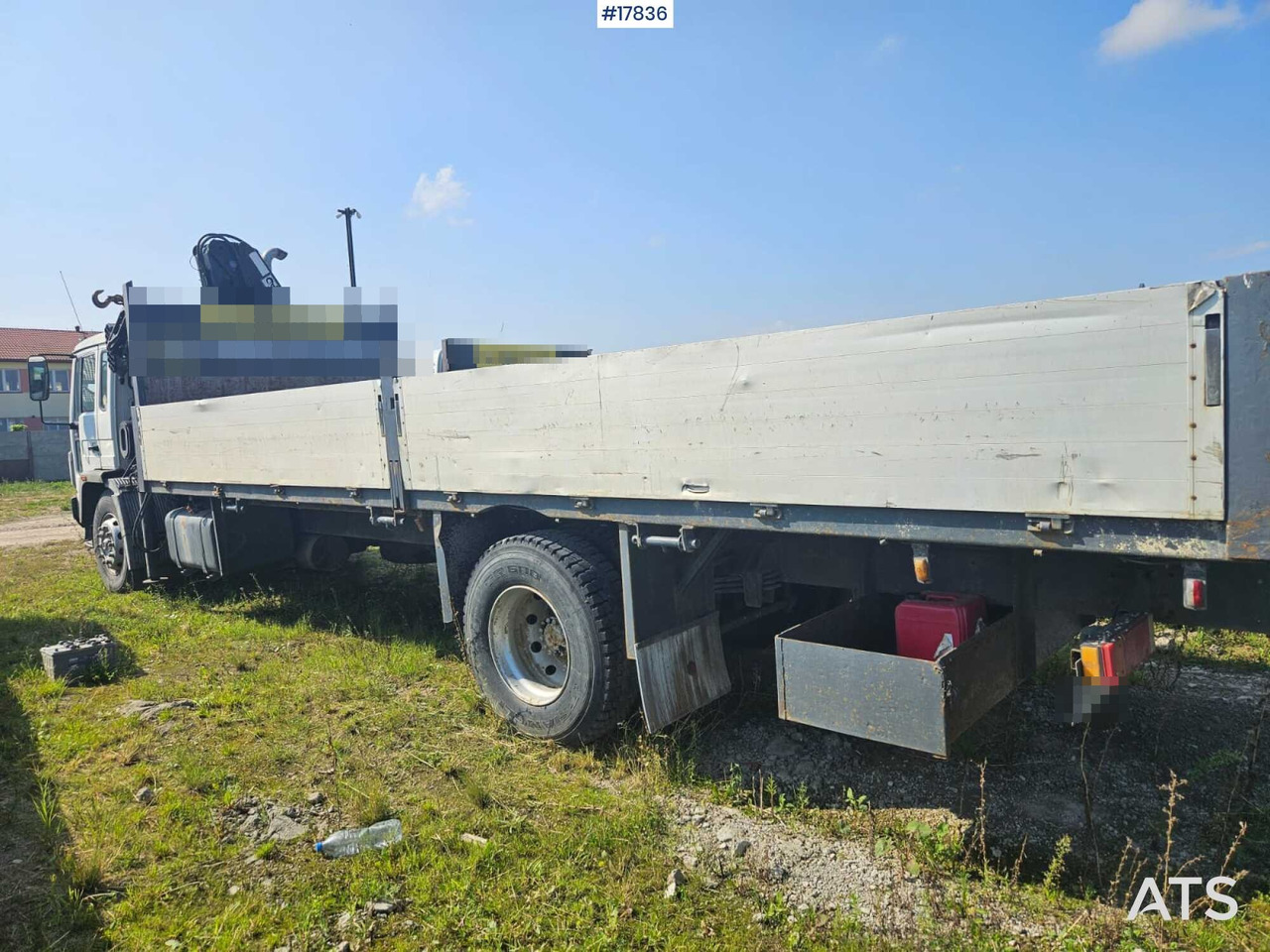 Грузовик бортовой/ Платформа, Автоманипулятор 1997 Volvo FL 619: фото 8