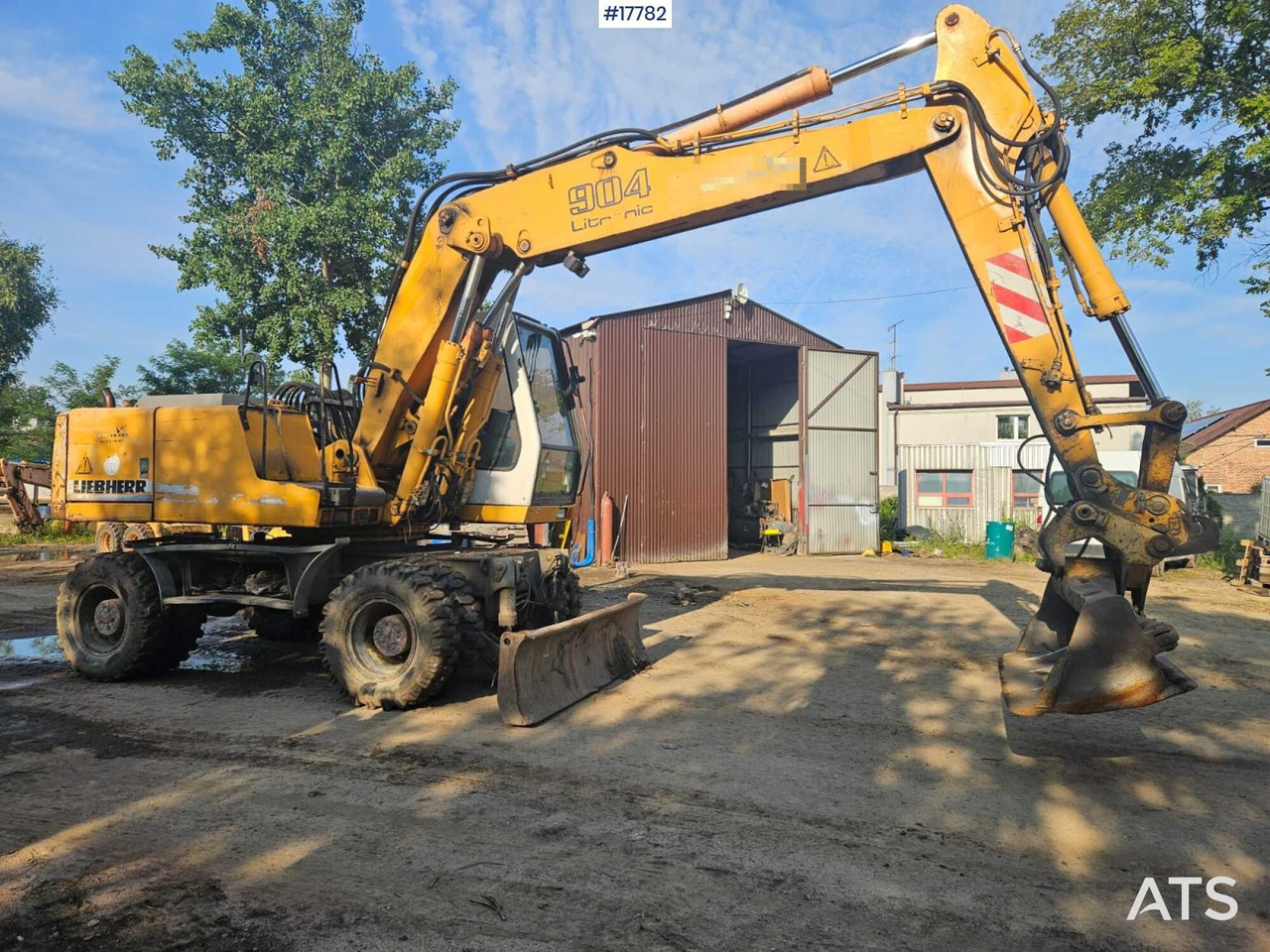 2002 Liebherr  A 904 - Колёсный экскаватор: фото 4 2002 Liebherr  A 904 - Колёсный экскаватор: фото 4