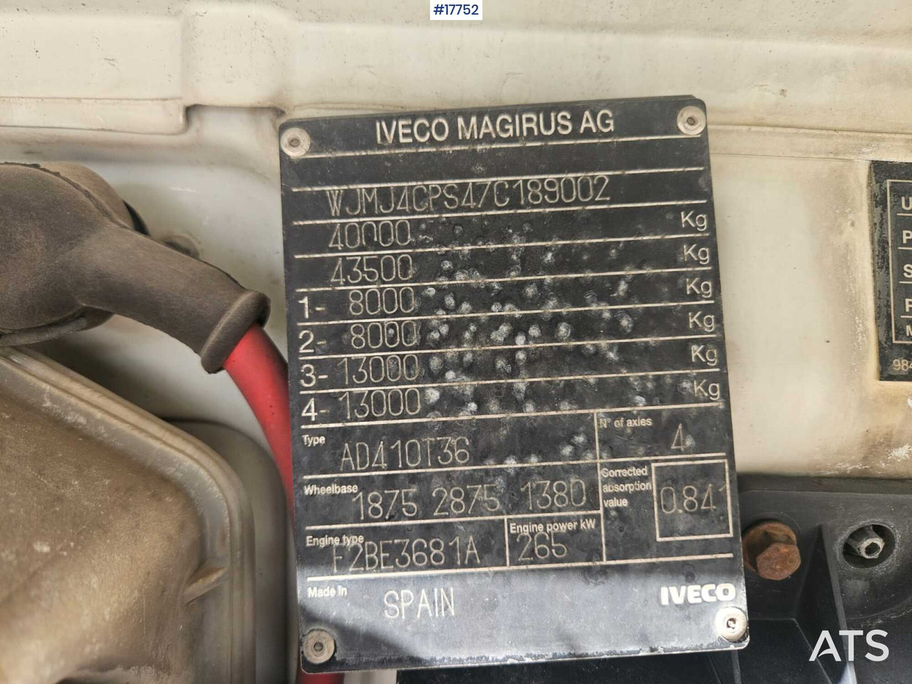 2007 Iveco Trakker +EFFER 210 3s в лизинг 2007 Iveco Trakker +EFFER 210 3s: фото 16 2007 Iveco Trakker +EFFER 210 3s в лизинг 2007 Iveco Trakker +EFFER 210 3s: фото 16