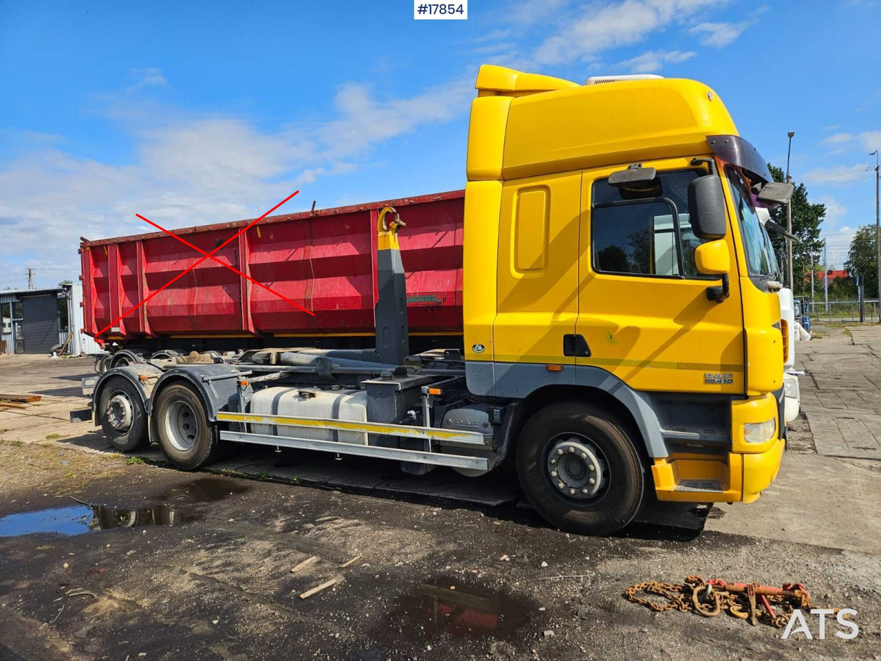 2009 DAF CF 85.410 - Крюковой мультилифт: фото 1 2009 DAF CF 85.410 - Крюковой мультилифт: фото 1