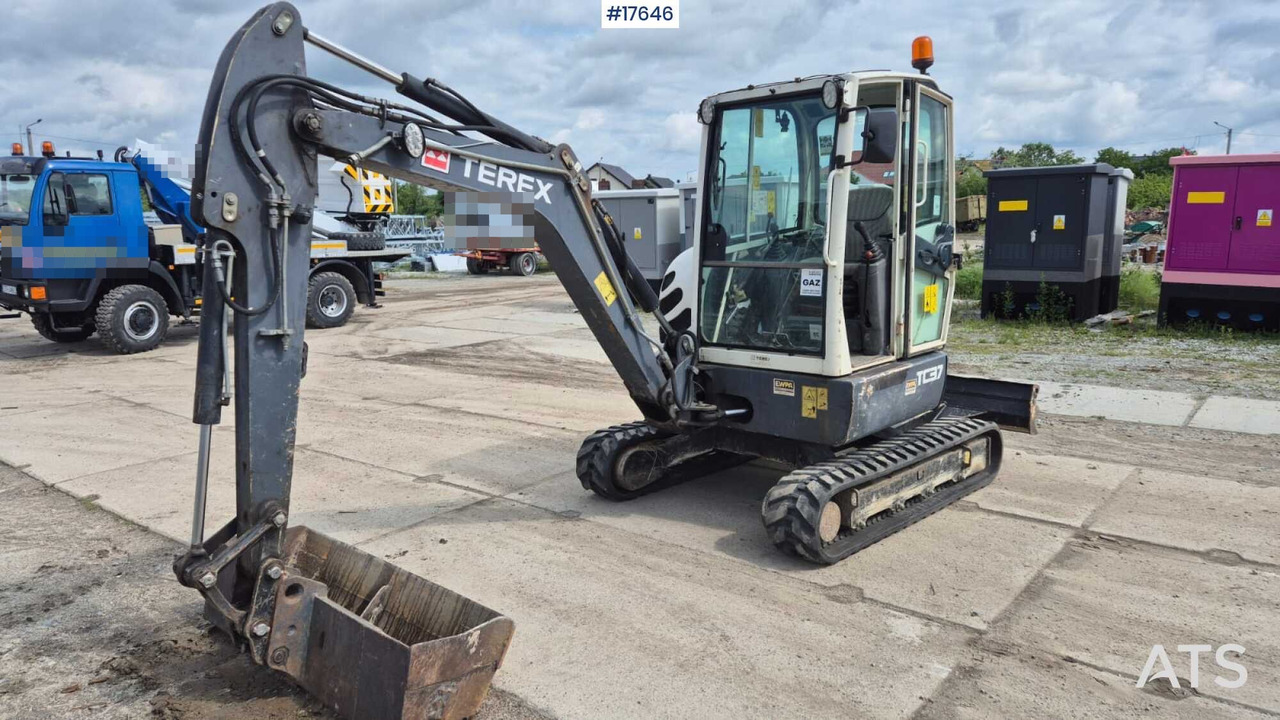 2012 Terex TC 37 - Мини-экскаватор: фото 1 2012 Terex TC 37 - Мини-экскаватор: фото 1