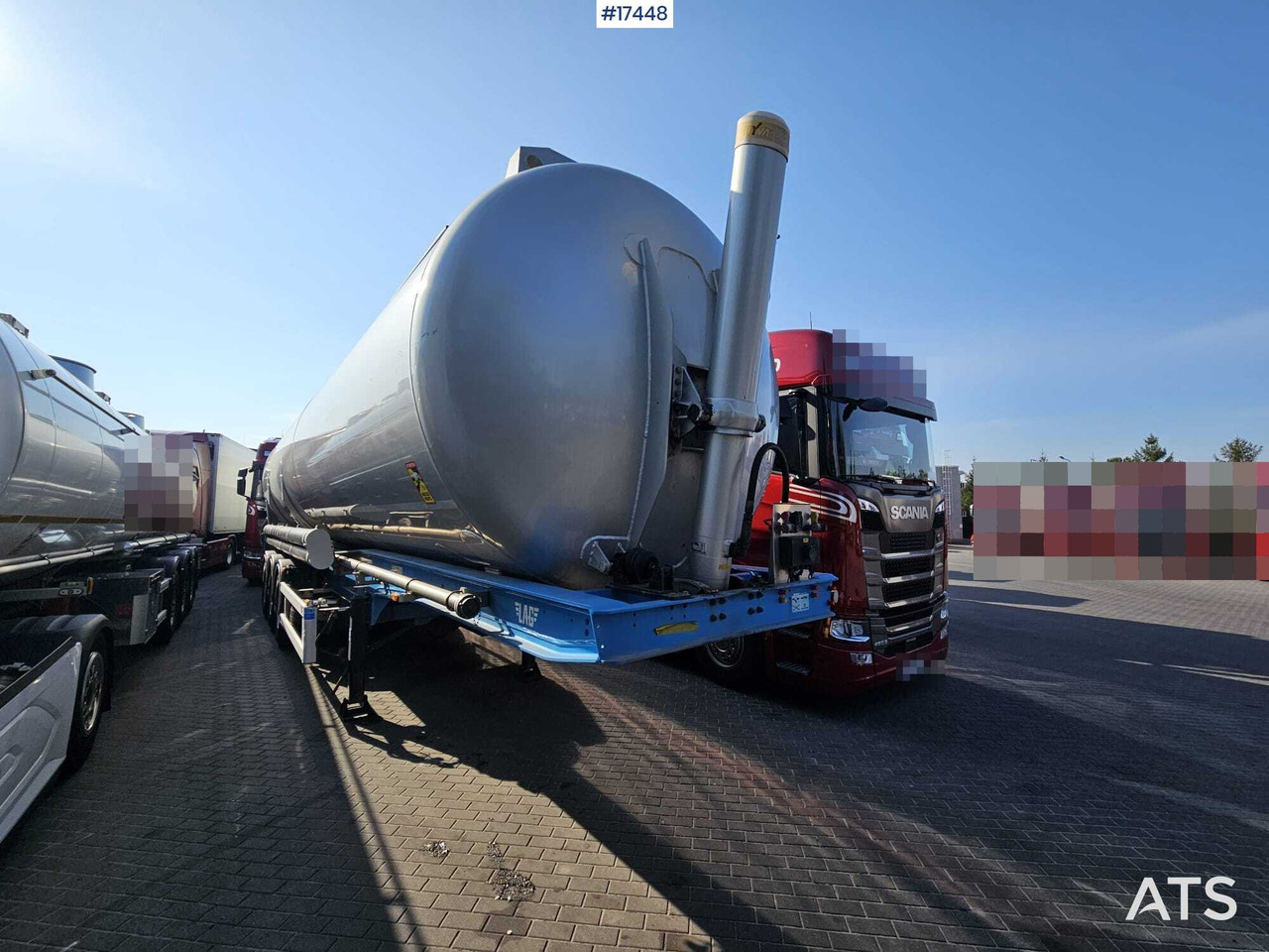 2018 Lag 0-3-TI silos do materiałów sypkich - Полуприцеп цистерна для сыпучих грузов: фото 3 2018 Lag 0-3-TI silos do materiałów sypkich - Полуприцеп цистерна для сыпучих грузов: фото 3