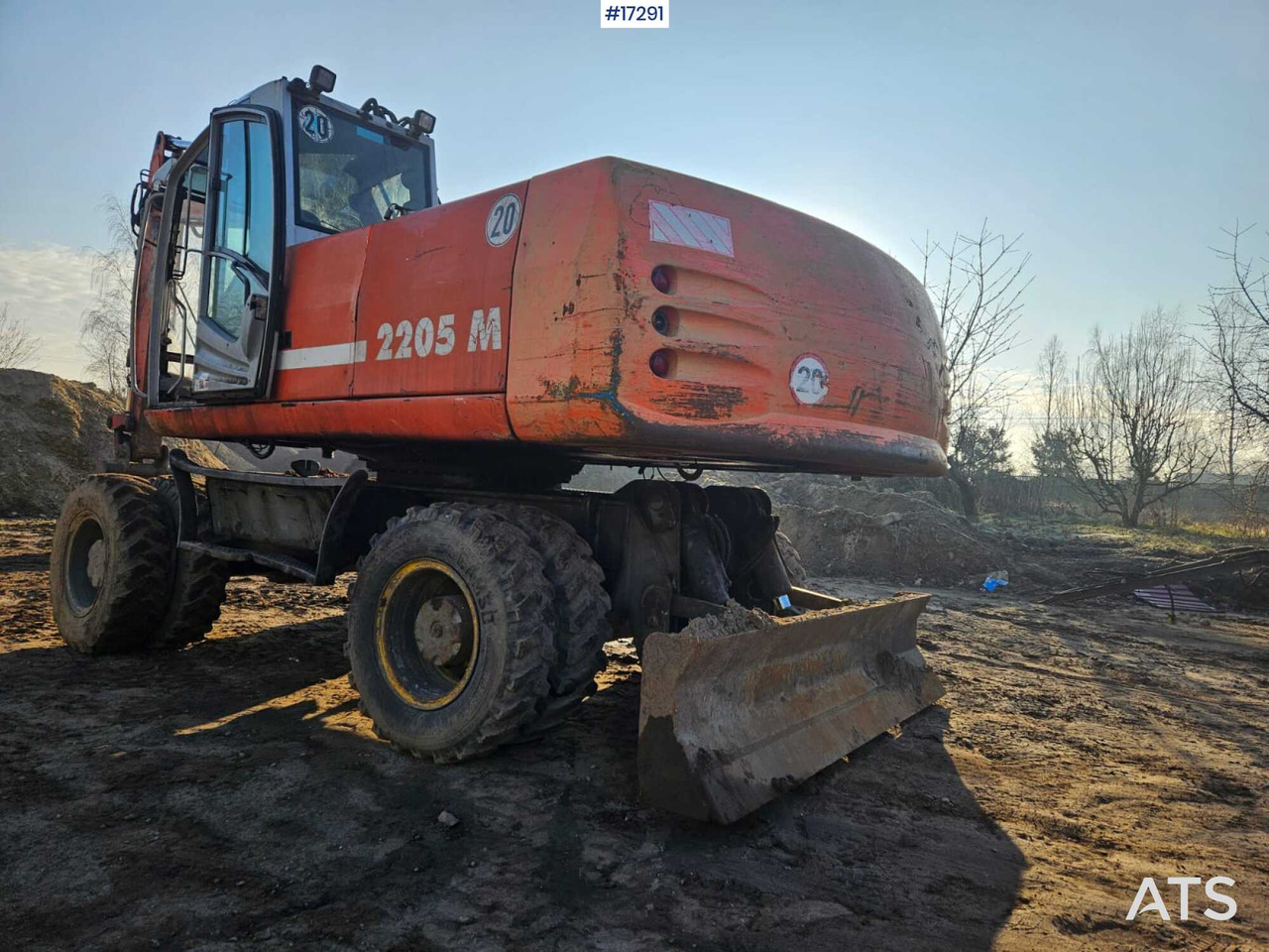 Колёсный экскаватор ATLAS 2205 M wheeled excavator (2005): фото 8