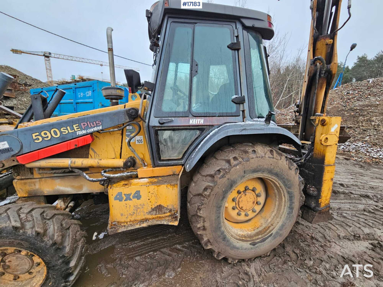 Backhoe loader CASE 590 Super LE PLUS (2000) - Экскаватор-погрузчик: фото 5 Backhoe loader CASE 590 Super LE PLUS (2000) - Экскаватор-погрузчик: фото 5